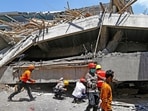 Rescuers are still working around the clock in the rubble of the Islamic boarding school.