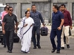 Mamata Banerjee is visiting Bagdogra to oversee relief and rescue operations in the flood-ravaged areas of north Bengal.