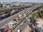 The sudden congestion in Bengaluru after the long weekend highlighted the stark difference between the holiday calm and the usual traffic woes residents face. The sudden congestion in Bengaluru after the long weekend highlighted the stark difference between the holiday calm and the usual traffic woes residents face.