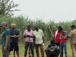 Rescue and search operation underway in Bahraich’s Harirampurwa on October 6. (Sourced)