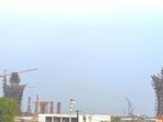 The skybridge, which will be 3.5 metres wide, will connect these pylons at an 18-metre elevation, further rising to 19 metres at midspan. (HT File)