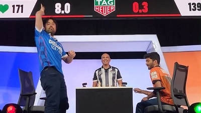 Hikaru Nakamura threw D Gukesh's king after beating him. (X) Hikaru Nakamura threw D Gukesh's king after beating him. (X)