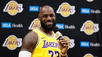 LeBron James teases ‘decisions of all decisions’ as fans wonder if he’s set to retire before Lakers season (Getty Images via AFP) LeBron James teases ‘decisions of all decisions’ as fans wonder if he’s set to retire before Lakers season (Getty Images via AFP)
