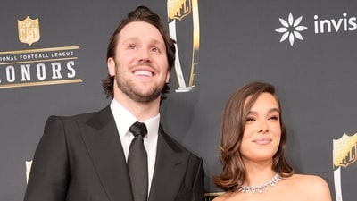 Hailee Steinfeld and Josh Allen exchanged vows in California on May 31. (AP Photo/Gerald Herbert, File) (AP) Hailee Steinfeld and Josh Allen exchanged vows in California on May 31. (AP Photo/Gerald Herbert, File) (AP)