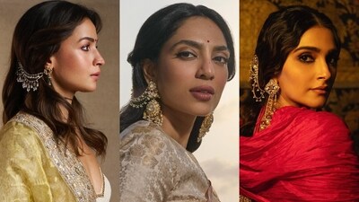 With festive vibes in the air and Karwa Chauth celebrations coming up, take some inspiration from actors (Photos: Instagram) With festive vibes in the air and Karwa Chauth celebrations coming up, take some inspiration from actors (Photos: Instagram)