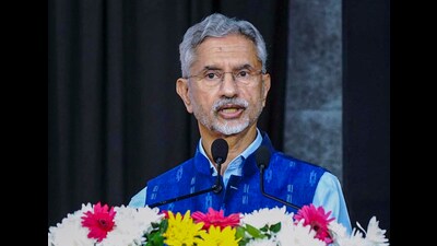 External Affairs Minister S. Jaishankar addresses the Aravalli Summit 2025, in New Delhi. (@DrSJaishankar/X via PTI Photo) (@DrSJaishankar) External Affairs Minister S. Jaishankar addresses the Aravalli Summit 2025, in New Delhi. (@DrSJaishankar/X via PTI Photo) (@DrSJaishankar)
