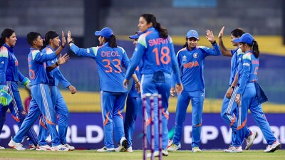 Tensions were already high in the India vs Pakistan Women’s World Cup clash. (Image: X/@BJP4India) Tensions were already high in the India vs Pakistan Women’s World Cup clash. (Image: X/@BJP4India)