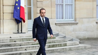 File photo of Sebastien Lecornu. (AFP) File photo of Sebastien Lecornu. (AFP)
