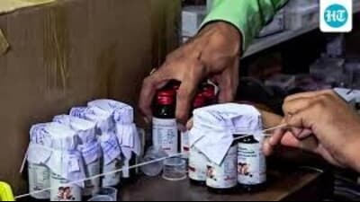 Meanwhile, the Nexa DS cough syrup manufactured in Himachal Pradesh’s Baddi area has cleared testing, officials said on Monday. (File) Meanwhile, the Nexa DS cough syrup manufactured in Himachal Pradesh’s Baddi area has cleared testing, officials said on Monday. (File)