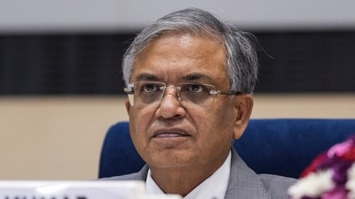 New Delhi: Chief Election Commissioner Gyanesh Kumar during a press conference regarding the 2025 Bihar Assembly elections, in New Delhi. (PTI Photo/Ravi Choudhary) (PTI) New Delhi: Chief Election Commissioner Gyanesh Kumar during a press conference regarding the 2025 Bihar Assembly elections, in New Delhi. (PTI Photo/Ravi Choudhary) (PTI)