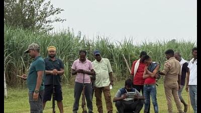 Rescue and search operation underway in Bahraich’s Harirampurwa on October 6. (Sourced)