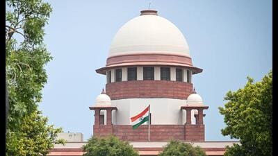 The incident is linked to a controversy earlier this year, when a bench of CJI Gavai and justice K Vinod Chandran declined to entertain a plea filed by a man who sought directions to restore a seven-foot beheaded idol of Lord Vishnu at Khajuraho. (HT Archive) The incident is linked to a controversy earlier this year, when a bench of CJI Gavai and justice K Vinod Chandran declined to entertain a plea filed by a man who sought directions to restore a seven-foot beheaded idol of Lord Vishnu at Khajuraho. (HT Archive)