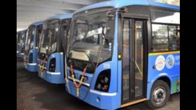 The public transport utility runs 2,050 buses, including 765 of its fleet and 1,285 operated through private contractors. (REPRESENTATIVE PHOTO)