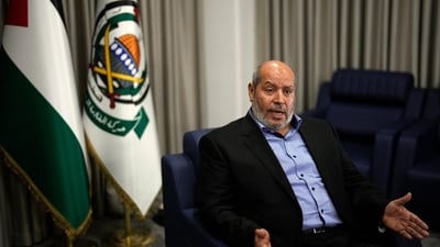 On Monday, Khalil Al-Hayya was seen in Sharm el-Sheikh for indirect talks with Israel on Trump's 20-point plan. (AP) On Monday, Khalil Al-Hayya was seen in Sharm el-Sheikh for indirect talks with Israel on Trump's 20-point plan. (AP)