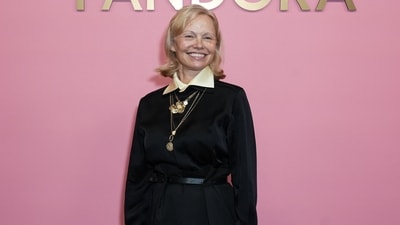 Pamela Anderson and Colman Domingo were spotted at the Valentino fashion show in Paris. (Getty Images via AFP) Pamela Anderson and Colman Domingo were spotted at the Valentino fashion show in Paris. (Getty Images via AFP)