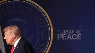 US President Donald Trump after joint press conference with Russian President Vladimir Putin in Alaska on August 15. (AP) US President Donald Trump after joint press conference with Russian President Vladimir Putin in Alaska on August 15. (AP)
