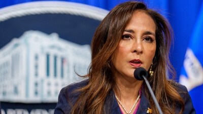 On September 5, Assistant Attorney General Harmeet Dhillon took umbrage with Diane Goodstein's temporary blocking of Trump's federal voting law. (Getty Images via AFP) On September 5, Assistant Attorney General Harmeet Dhillon took umbrage with Diane Goodstein's temporary blocking of Trump's federal voting law. (Getty Images via AFP)