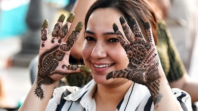 Karwa Chauth 2025: Karwa Chauth fasting is done during Krishna Paksha Chaturthi in the Hindu month of Kartik. (Shrikant Singh) Karwa Chauth 2025: Karwa Chauth fasting is done during Krishna Paksha Chaturthi in the Hindu month of Kartik. (Shrikant Singh)
