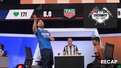 Hikaru Nakamura throws D. Gukesh’s king into crowd Hikaru Nakamura throws D. Gukesh’s king into crowd