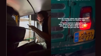 Bengaluru Police has taken note of the incident. (Instagram/@a_mi__ee) Bengaluru Police has taken note of the incident. (Instagram/@a_mi__ee)