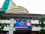 The Bombay Stock Exchange building in Mumbai. The Bombay Stock Exchange building in Mumbai.