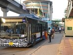 Core areas such as Civil Lines and Sadar Bazaar get 300-plus trips daily, showing a stark contrast in service with the city’s newer sectors. (HT Archive) Core areas such as Civil Lines and Sadar Bazaar get 300-plus trips daily, showing a stark contrast in service with the city’s newer sectors. (HT Archive)