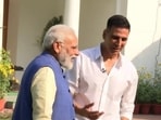 In 2019, Akshay Kumar interviewed Prime Minister Narendra Modi at 7 Lok Kalyan Marg, the residence of the Prime Minister in Delhi. In 2019, Akshay Kumar interviewed Prime Minister Narendra Modi at 7 Lok Kalyan Marg, the residence of the Prime Minister in Delhi.