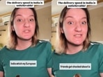 A Ukrainian woman living in India said she loved how groceries, medicines and essentials arrived in just minutes, unlike in Europe. A Ukrainian woman living in India said she loved how groceries, medicines and essentials arrived in just minutes, unlike in Europe.