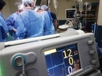 The patient has recovered well and has already started walking. She will be discharged on Tuesday, she said. The patient has recovered well and has already started walking. She will be discharged on Tuesday, she said.