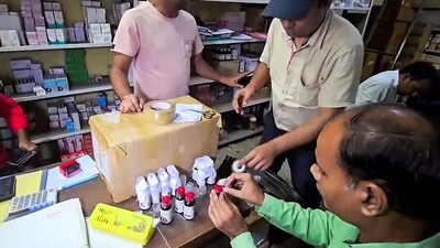 Tamil Nadu, Uttarakhand, Rajasthan, and Telangana have also issued advisories and banned the Coldrif cough syrup. (ANI Video Grab) Tamil Nadu, Uttarakhand, Rajasthan, and Telangana have also issued advisories and banned the Coldrif cough syrup. (ANI Video Grab)