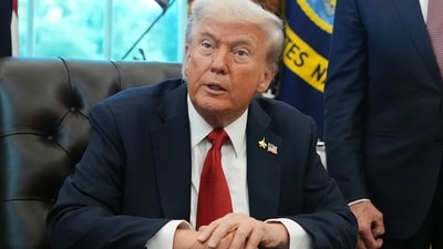 Donald Trump's CNN interview, where he answered questions via text, raised concerns about his health. (AP)