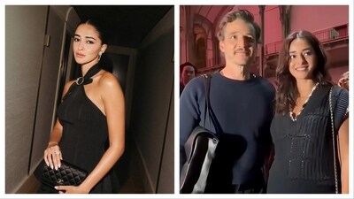 Ananya Panday went to Paris to attend Paris Fashion Week. Ananya Panday went to Paris to attend Paris Fashion Week.