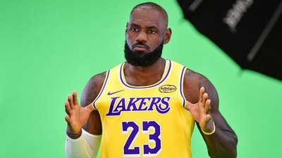 LeBron James posts nostalgic video amid retirement rumors (Mandatory Credit: Gary A. Vasquez-Imagn Images) (IMAGN IMAGES via Reuters Connect)