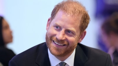 Britain's Prince Harry, Duke of Sussex speaks with an award recipient at the annual WellChild Awards in London on September 8, 2025. (AFP) Britain's Prince Harry, Duke of Sussex speaks with an award recipient at the annual WellChild Awards in London on September 8, 2025. (AFP)