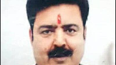 Ex-BSP leader Manish Pandit. (HT Archives) Ex-BSP leader Manish Pandit. (HT Archives)