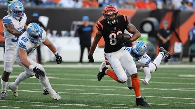 Terrion Arnold in action against the Cincinnati Bengals wide receiver Andrei Iosivas. (IMAGN IMAGES via Reuters Connect)