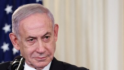 Israeli Prime Minister Benjamin Netanyahu attends a press conference (REUTERS/File)