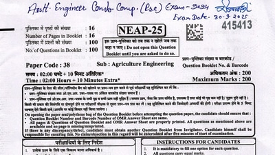 RPSC AE 2024 Prelims question papers out: The preliminary exam was conducted on September 28, 29, and 30, 2025. (rpsc.rajasthan.gov.in) RPSC AE 2024 Prelims question papers out: The preliminary exam was conducted on September 28, 29, and 30, 2025. (rpsc.rajasthan.gov.in)