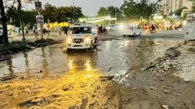 Sector 90 Chowk. (HT)