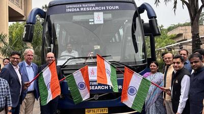 The 40-day India Research Tour 2025 will traverse 15 cities across 7 states. (Savitri Thakur | Official X account)