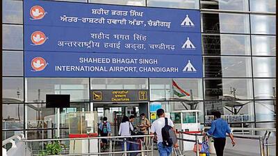 The airport has been struggling without a working internet facility since November 2022. (HT Photo) The airport has been struggling without a working internet facility since November 2022. (HT Photo)