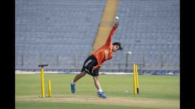 UP’s Chandani Sharma in action during a training session (HT File Photo) UP’s Chandani Sharma in action during a training session (HT File Photo)