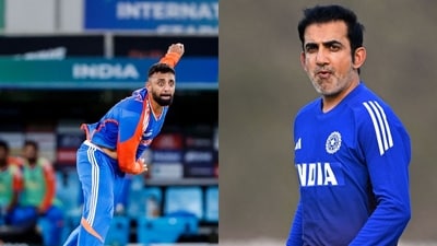 Varun Chakaravarthy shares head coach Gautam Gambhir's mentality. (AFP and ANI Images) Varun Chakaravarthy shares head coach Gautam Gambhir's mentality. (AFP and ANI Images)