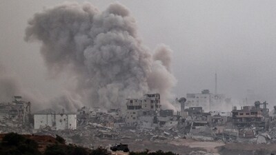 An explosion in Gaza recently. (Agency) An explosion in Gaza recently. (Agency)
