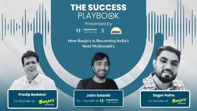 Co-founders Pradip Bedekar and Sagar Palhe envision becoming India's version of McDonald's by catering to youth with affordable dining options. (Source: Banjo's) Co-founders Pradip Bedekar and Sagar Palhe envision becoming India's version of McDonald's by catering to youth with affordable dining options. (Source: Banjo's)