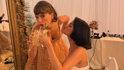 Selena Gomez shares unseen video of Taylor Swift gushing over her at wedding as she celebrates The Life of a Show Girl (Instagram/selenagomez) Selena Gomez shares unseen video of Taylor Swift gushing over her at wedding as she celebrates The Life of a Show Girl (Instagram/selenagomez)