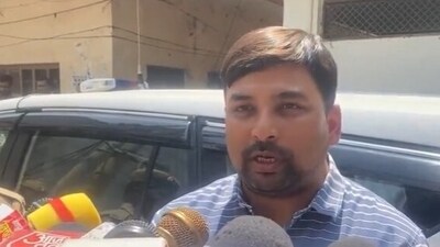 The complaint was made by Meraj, a resident of Lodhasa village in Mahmudabad tehsil, before district magistrate Abhishek Anand (in pic) on October 4 (X/ANI) The complaint was made by Meraj, a resident of Lodhasa village in Mahmudabad tehsil, before district magistrate Abhishek Anand (in pic) on October 4 (X/ANI)