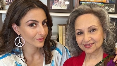 Soha Ali Khan reveals her mother, Sharmila Tagore, lives alone in Delhi. Soha Ali Khan reveals her mother, Sharmila Tagore, lives alone in Delhi.