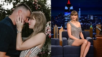 Taylor Swift opened up about her engagement to Travis Kelce