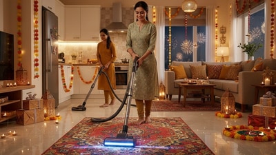 Pre rangoli deep clean with the top 5 vacuum cleaners for Diwali. Pre rangoli deep clean with the top 5 vacuum cleaners for Diwali.